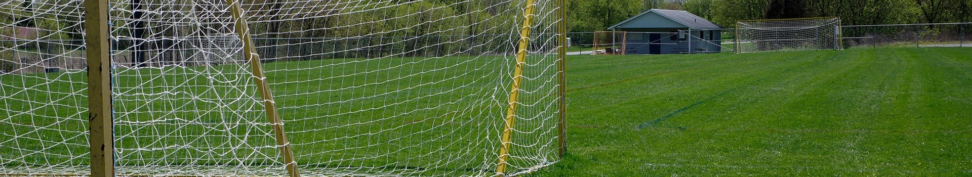 Soccer nets at Gerald Ball Memorial Park