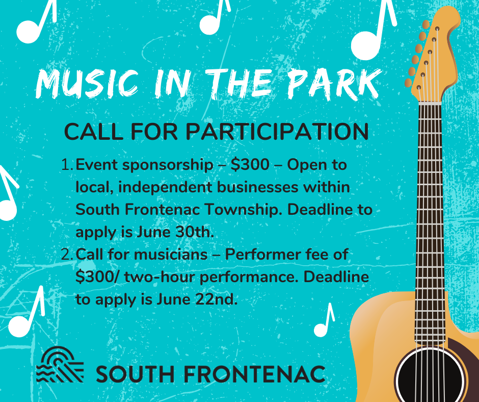 Call for partiicpation - Music in the Park