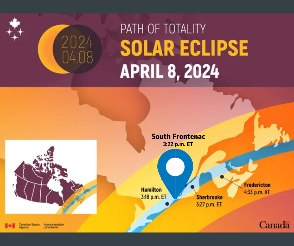 solar eclipse path in eastern ontario