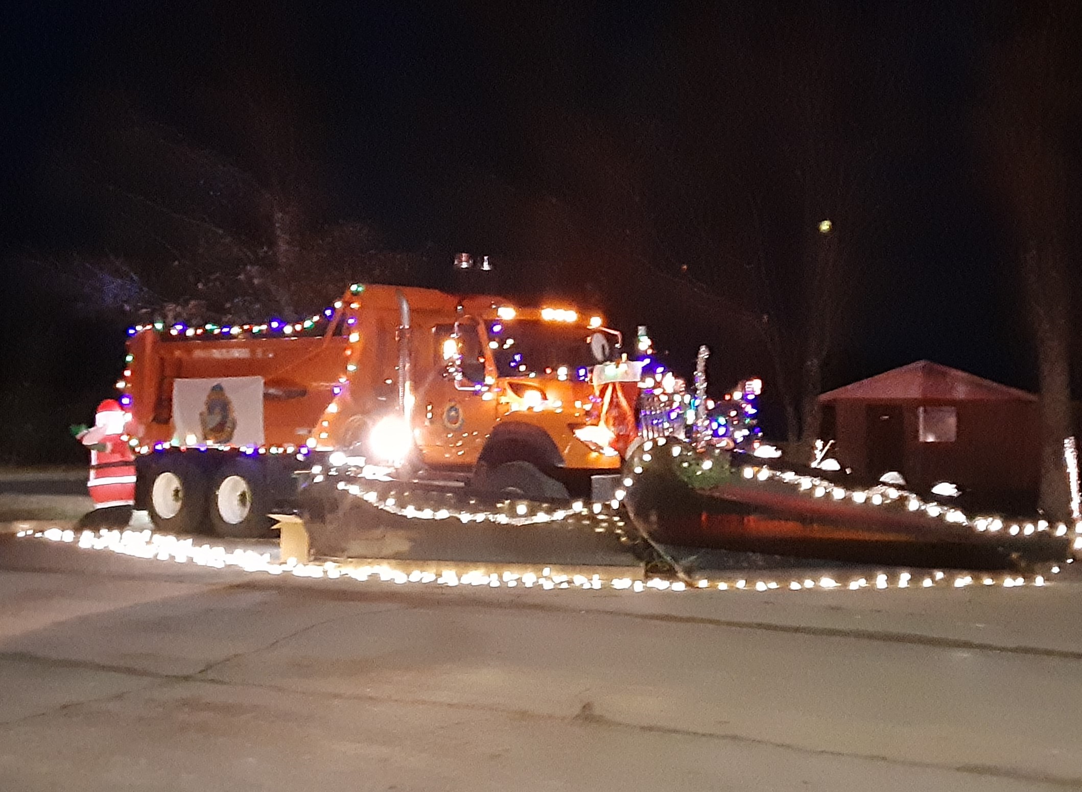 Decorated Township Truck