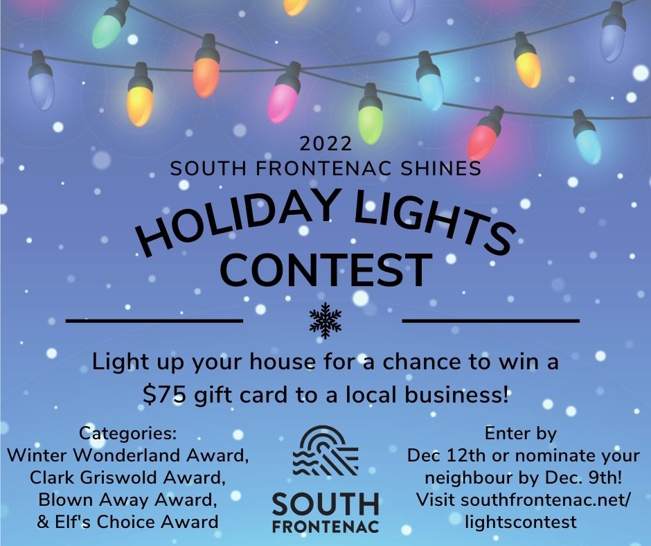 South Frontenac Shines Contest Poster