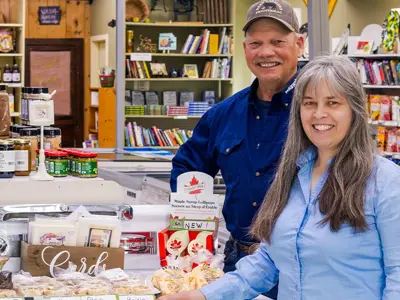 Dave and Kim Perry from Food Less Travelled