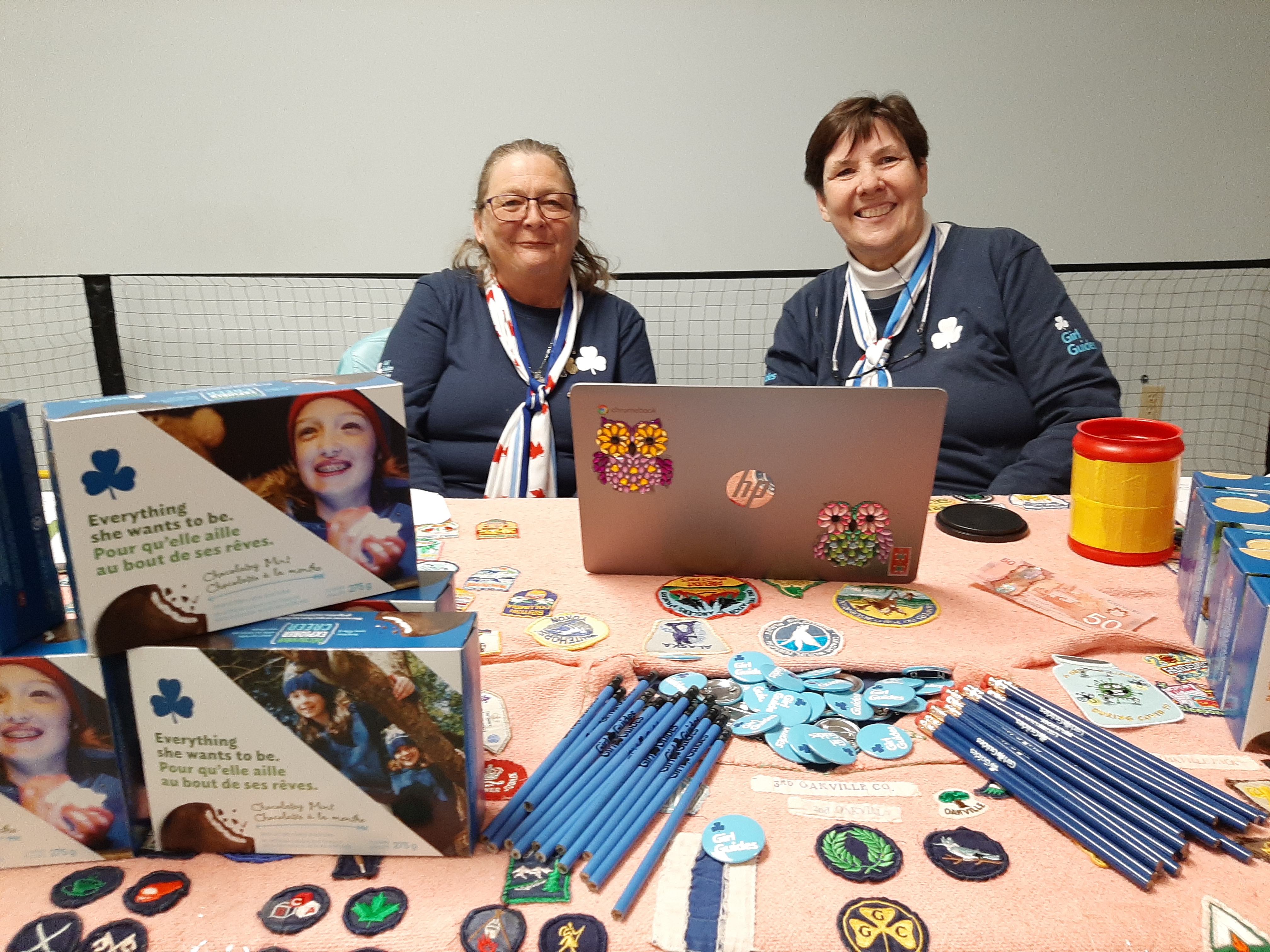South Frontenac girl guide leaders