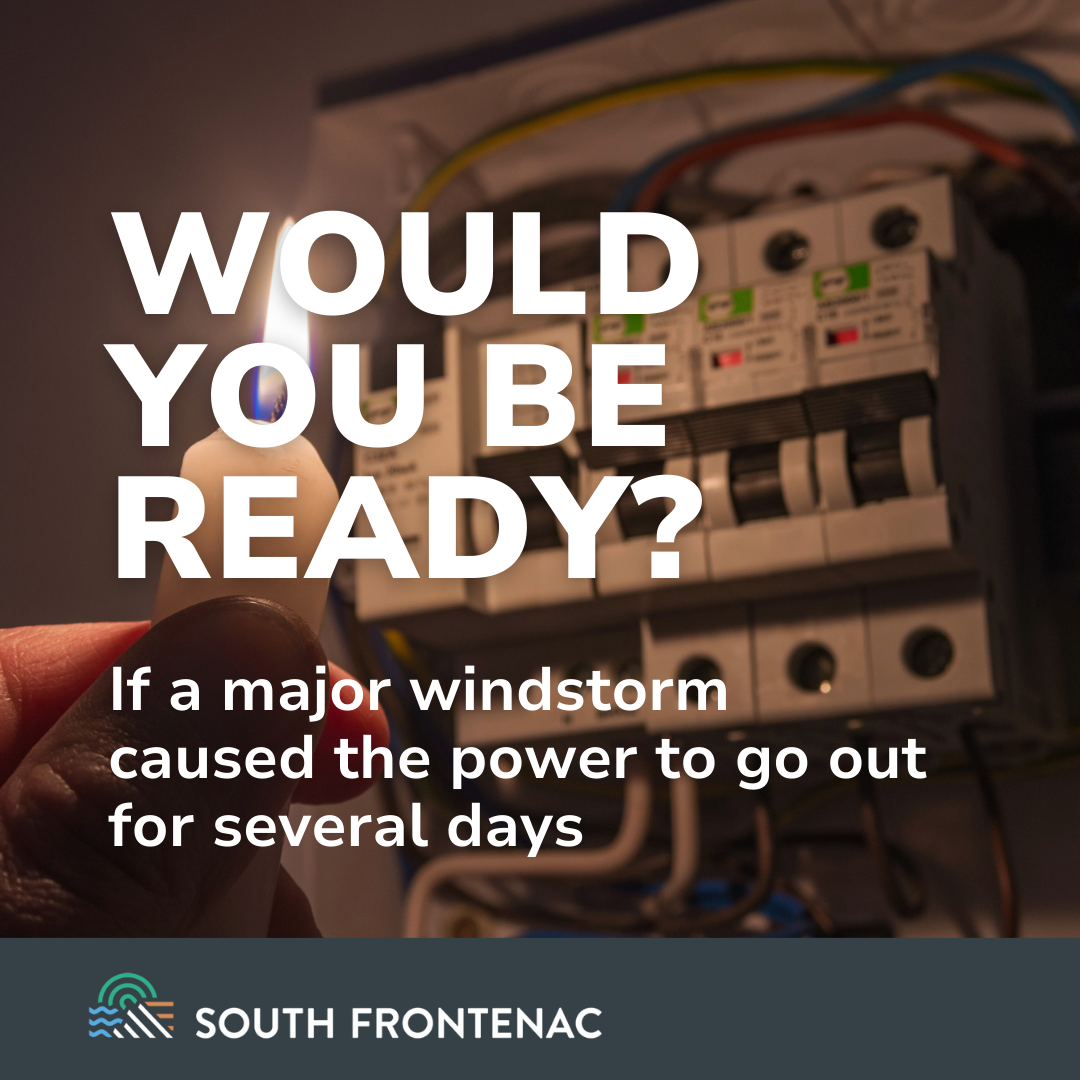 power outage and words would you be ready for a windstorm