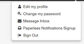 Drop Down menu for virtual office